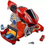 Man Yuk Toys Мотоциклет, който се трансформира в паркомясто - червен (sk-120x)