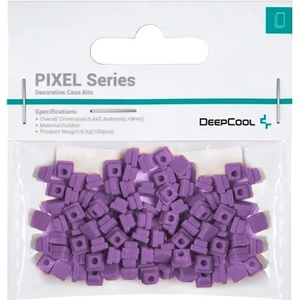 Deepcool Гумени елементи за кутия DeepCool PIXEL лилав 100 бр (R-PIXEL-TV100-G-1)