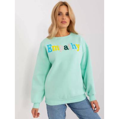 Wow Donna Sweatshirt-EM-BL-617-12.04-mint tyrkysová