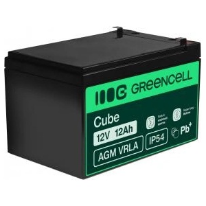 Green Cell agm 12v 12ah battery vrla lead battery lead battery replacement battery gel battery battery cycle resistant unmanned toys, electric toys, a