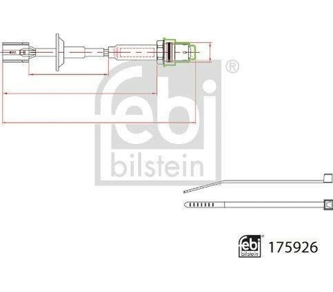 Lambda sonda FEBI BILSTEIN 175926 175926