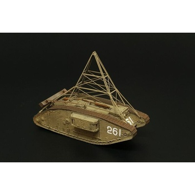 Brengun Mark IV Airship tug Resin construction kit of british special tank WWI 1:144