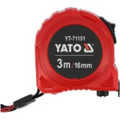 Yato Svinovací metr 16mm x 3m
