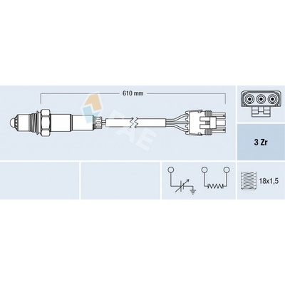 Lambda sonda FAE 77118
