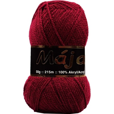 Niťárna příze Mája 3492 Bordó