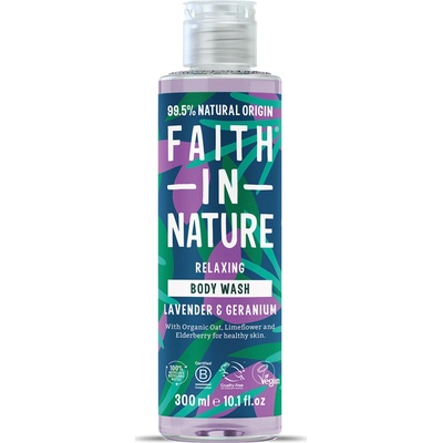 Faith in Nature Prírodný sprchový gél Levanduľa 300 ml