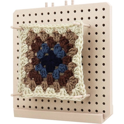 Pro Háčkování Vypínací podložka na čtverce - verze V2 - 17,5 cm - tělová