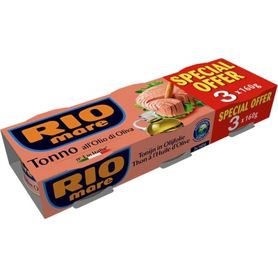 Rio Mare Tuniak v olivovom oleji 3 x 160 g