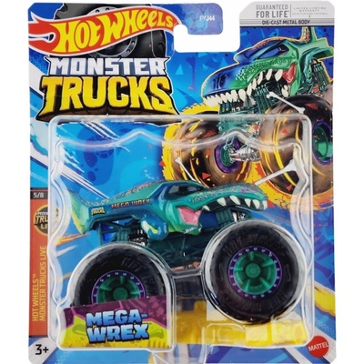 Mattel Hot Wheels Monster trucks kaskadérské kousky Mega Wrex Live