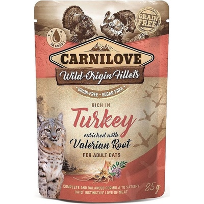 Carnilove Rich in Turkey Enriched with Valerian 24 x 85 g