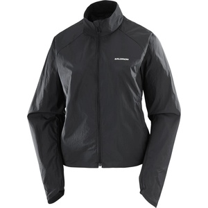 Salomon Дамско яке за бягане Salomon Women's SHKout Fly Windproof jacket - Deep Black - размер XL (128-0541-0115)