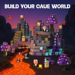  Магнитни кубчета 2.5 см - „Lava World"