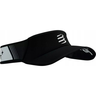 Compressport Ultralight Visor s kšiltem černobílá