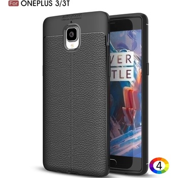 Image 1 of OnePlus 3 / 3T Удароустойчив Litchi Skin Калъф и Протектор