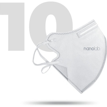 Nanolab nano respirátor FFP2 biely 10 ks