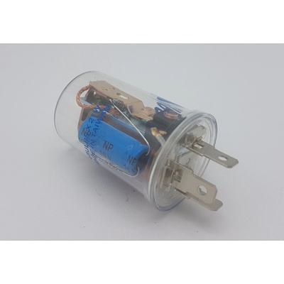 Přerušovač směru kulatý 12V - elektronický