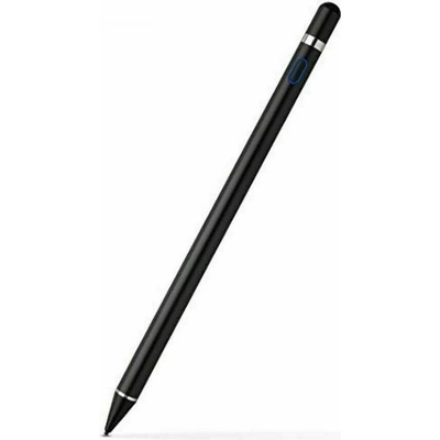 Активен стилус и сензорна писалка 3в1 за мобилни телефони и таблети, черен (xxx)