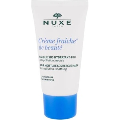 NUXE Creme Fraiche de Beauté 48HR Moisture SOS Rescue Mask хидратираща маска за лице 50 ml за жени