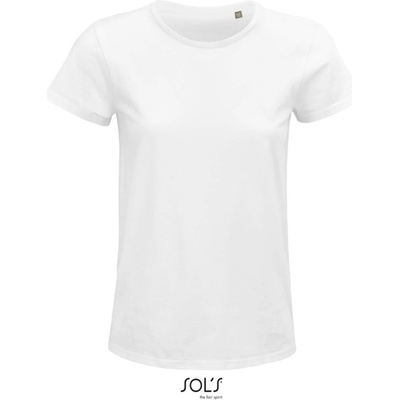 SOL's Collection Tričko Crusader Women z bio bavlny krátký rukáv dámské Bílá