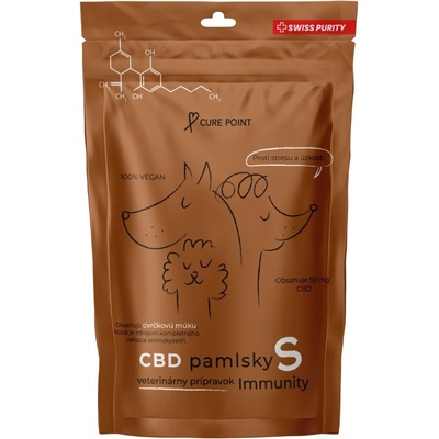 Cure Point CBD Maškrty Immunity 100 g