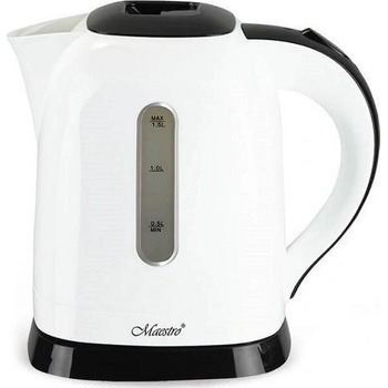 Maestro Електрическа кана Maestro MR-034W 2200W 1.5L Черно-Бяла (MR-034-WHITE) (MR-034-WHITE)