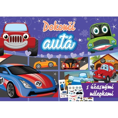 FONI BOOK Dokončí autá s úžasnými nálepkami