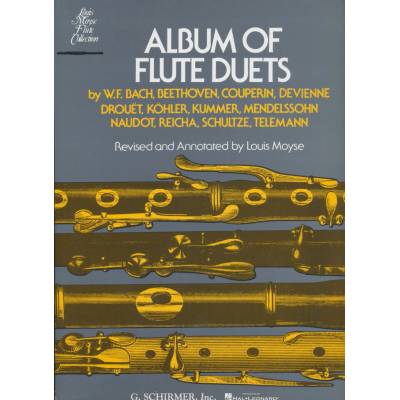 Album of Flute Duets pre dve priečne flauty