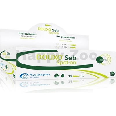 Ceva Douxo Seb spot-on 25 x 2 ml – Zbozi.Blesk.cz