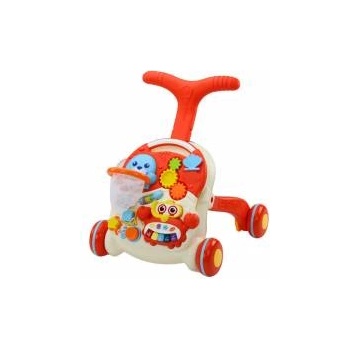 LeanToys Push Toy Interactive Educational Table 2in1 Red