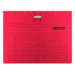DONAU Pendant workbook donau a4 with wasem 225 g/m2, red