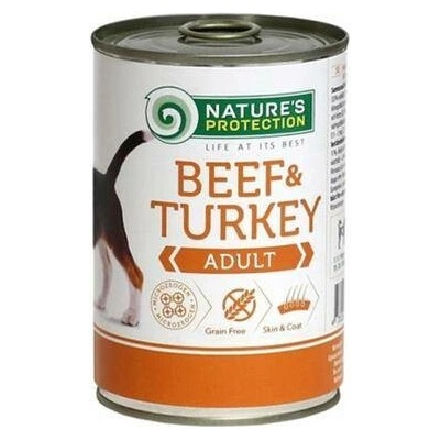 Natures Protection dog adult Beef & Turkey 400 g