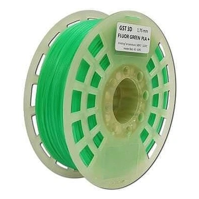 GST 3D PLA+ филамент флуоресцентно ЗЕЛЕН (GST-3D-PLA+- Fluorescent-Green)