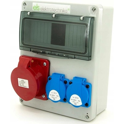 Rozvaděč ELS Elektrotechnika 230 V IP44 32 A