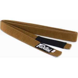 Fairtex Колан за бразилско жиу-жицу Fairtex Cotton brown