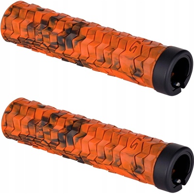 Kellys POISON Single LockON oranžovo-čierne