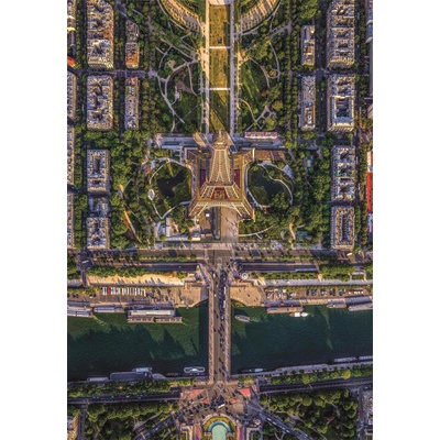 Clementoni - Puzzle Flying Over Paris - 1 500 piese