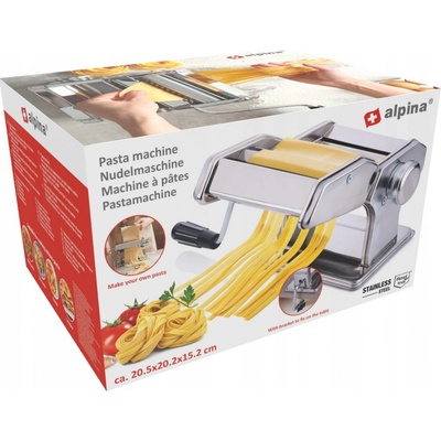 ALPINA ED-247751 Strojek na těstoviny nerez ocel – Zboží Dáma