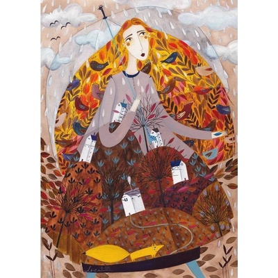 D-Toys - Puzzle Andrea Kürti: Autumn - 1 000 piese