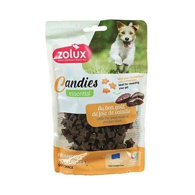 Zolux Pochúťka pes CANDIES hviezdičky pečeňové 150 g