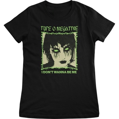 Type O Negative I Don't Wanna Be Me Black S Дамски Риза (WMX-5-TON009-BK-S)