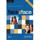 face2face 2nd edition Pre-intermediate Workbook with Key