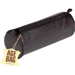 Clairefontaine Age-bag кръгла 22x8cm кожена черна поставка за химикалки P0016-0586 (P0016-0586)
