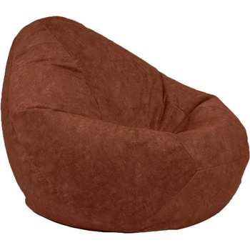 Image 1 of PUFRELAX Пуф круша 320л. Nirvana Grande - Terra, Перящ се калъф, Пълнеж от Полистиролни перли, Гама Premium, 8935 (PUF-G-NGR-PT-TER)