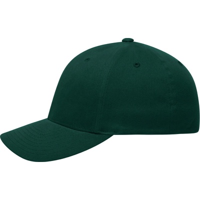 Myrtle Beach MB 6181 Flexfit 6 panelová COT03618102812-dark green Zelená tmavá