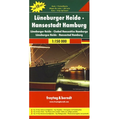 Automapa Luneburské vřesoviště Hamburk