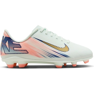 Nike Юношески футболни бутонки Nike Mercurial Vapor 16 Club Junior Firm Ground Football Boots - Green/White