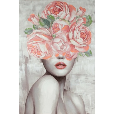 OBRAZ 540B 80X120 CM RUŽOVÝ