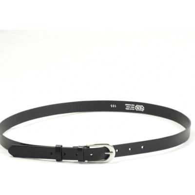 PENNY BELTS Dámský kožený opasek 15 černý
