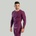 GymBeam STRIX Блуза с дълъг ръкав Essential Plum L
