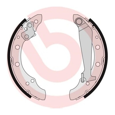 Sada brzdových čelistí BREMBO S 85 511 (S85511) – Sleviste.cz